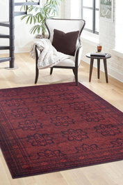 Conceptum Folk Chenille - Rojo 75 x 230 cm